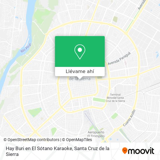 Mapa de Hay Buri en El Sótano Karaoke