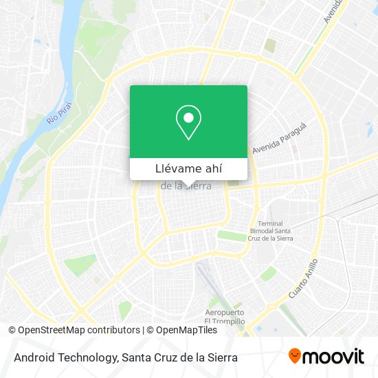 Mapa de Android Technology