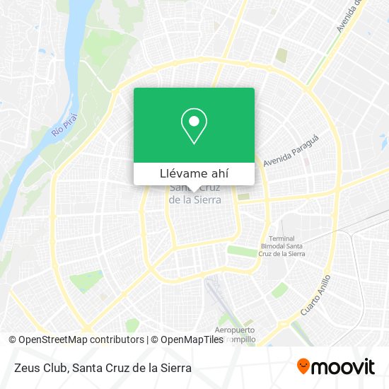 Mapa de Zeus Club