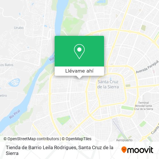 Mapa de Tienda de Barrio Leila Rodrigues