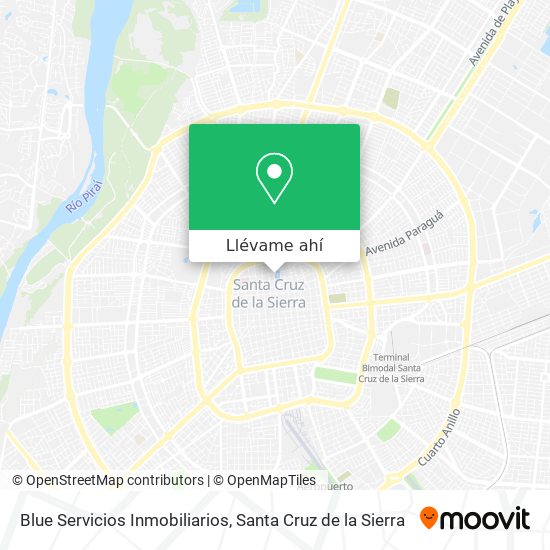 Mapa de Blue Servicios Inmobiliarios