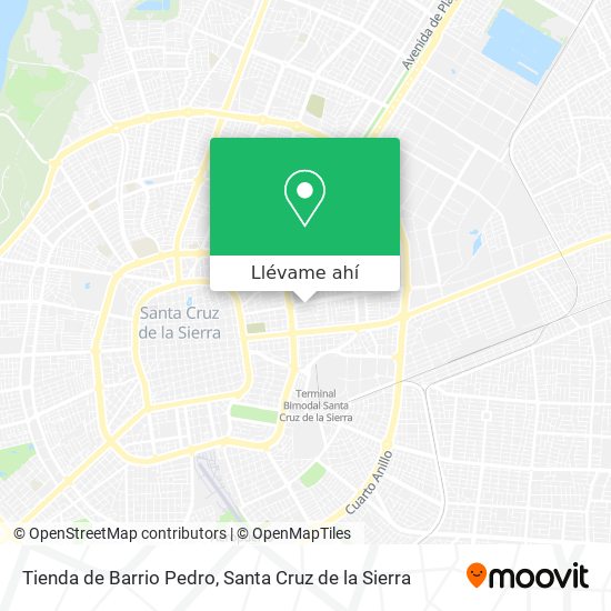 Mapa de Tienda de Barrio Pedro