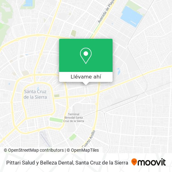 Mapa de Pittari Salud y Belleza Dental