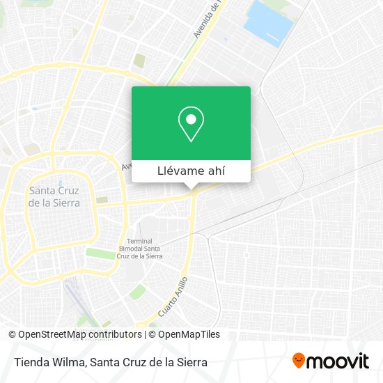 Mapa de Tienda Wilma