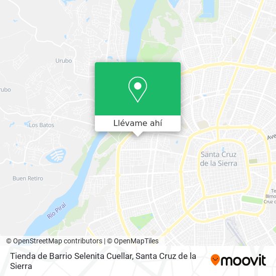 Mapa de Tienda de Barrio Selenita Cuellar