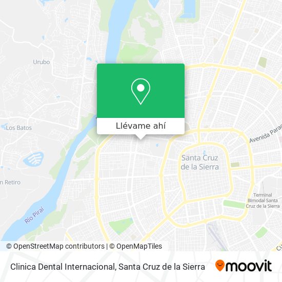 Mapa de Clinica Dental Internacional