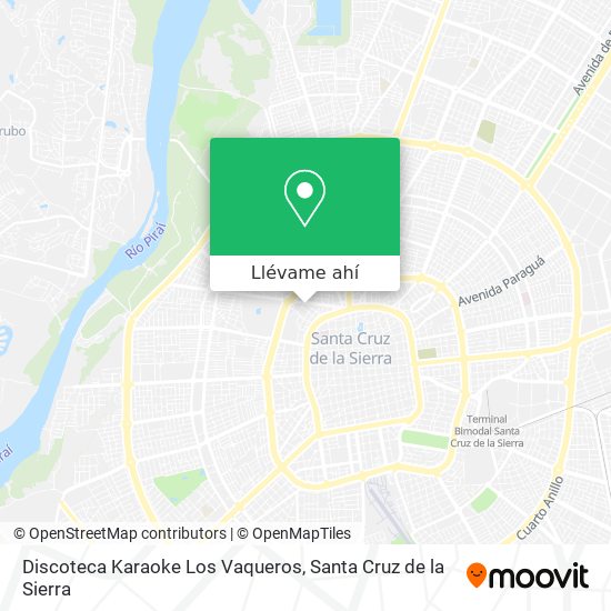 Mapa de Discoteca Karaoke Los Vaqueros