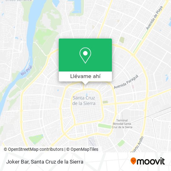 Mapa de Joker Bar