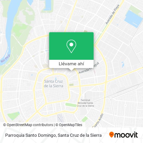 Mapa de Parroquia Santo Domingo