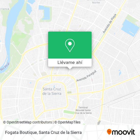 Mapa de Fogata Boutique