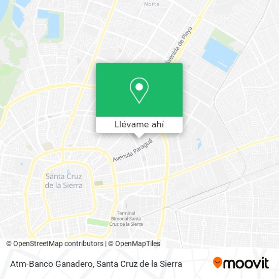 Mapa de Atm-Banco Ganadero