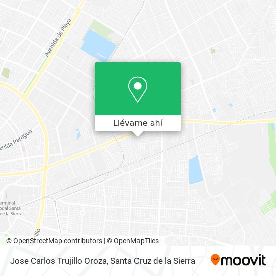 Mapa de Jose Carlos Trujillo Oroza