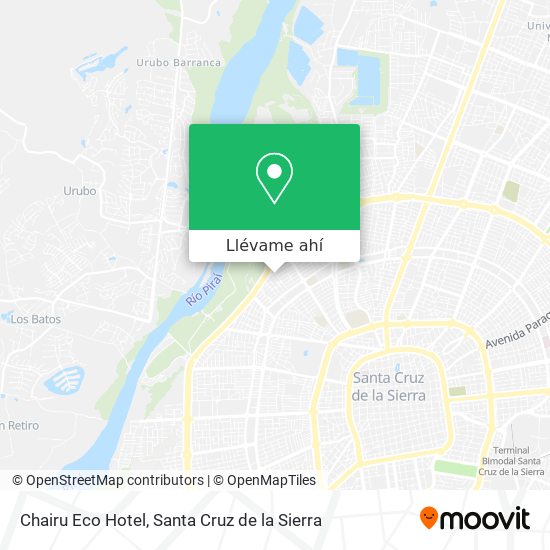 Mapa de Chairu Eco Hotel