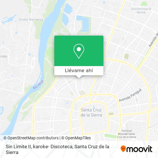 Mapa de Sin Limite II, karoke- Discoteca
