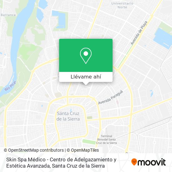 Mapa de Skin Spa Médico - Centro de Adelgazamiento y Estética Avanzada