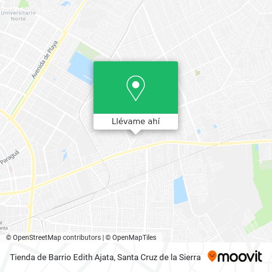 Mapa de Tienda de Barrio Edith Ajata