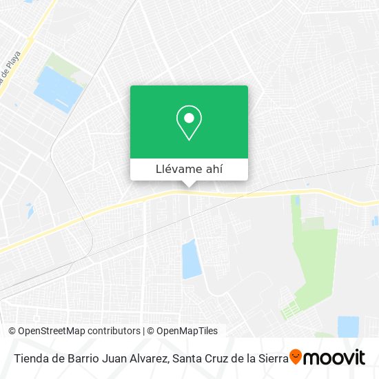 Mapa de Tienda de Barrio Juan Alvarez