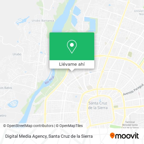 Mapa de Digital Media Agency