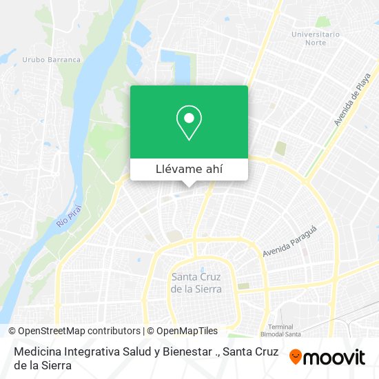 Mapa de Medicina Integrativa Salud y Bienestar .