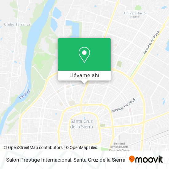 Mapa de Salon Prestige Internacional