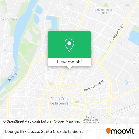 Mapa de Lounge Bi - Llezza