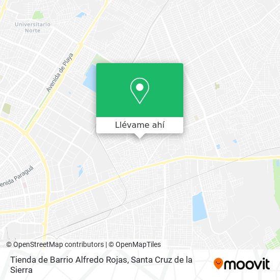 Mapa de Tienda de Barrio Alfredo Rojas