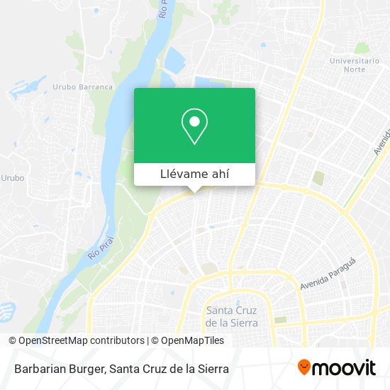 Mapa de Barbarian Burger