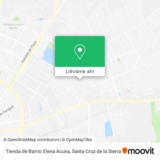 Mapa de Tienda de Barrio Elena Acuna