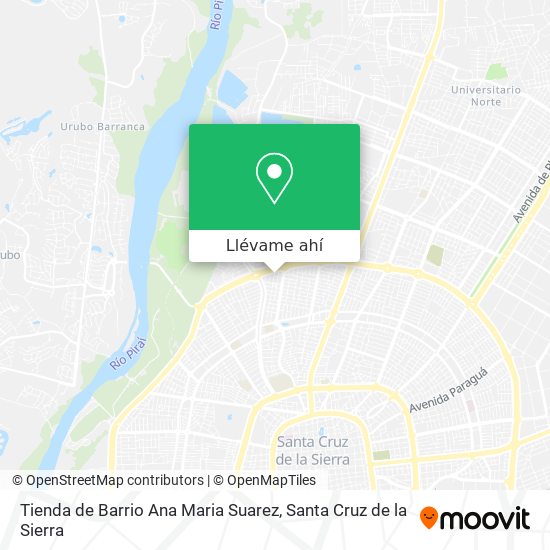 Mapa de Tienda de Barrio Ana Maria Suarez