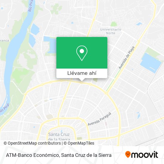 Mapa de ATM-Banco Económico