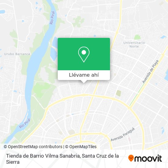 Mapa de Tienda de Barrio Vilma Sanabria