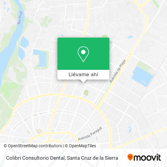Mapa de Colibri Consultorio Dental