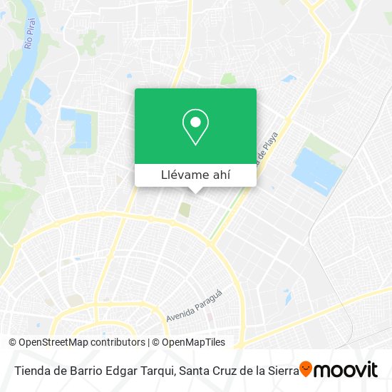 Mapa de Tienda de Barrio Edgar Tarqui
