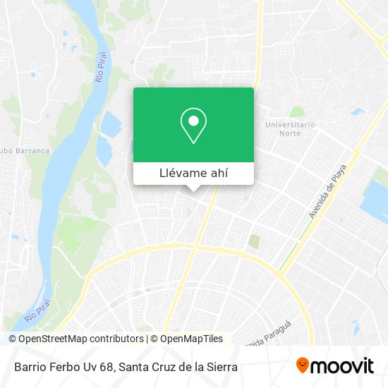 Mapa de Barrio Ferbo Uv 68