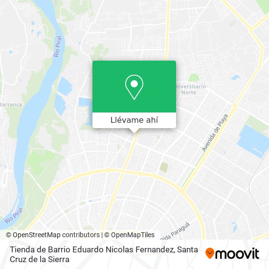 Mapa de Tienda de Barrio Eduardo Nicolas Fernandez