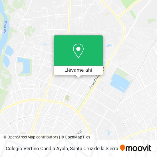 Mapa de Colegio Vertino Candia Ayala
