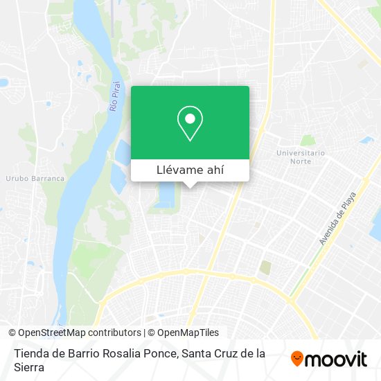 Mapa de Tienda de Barrio Rosalia Ponce