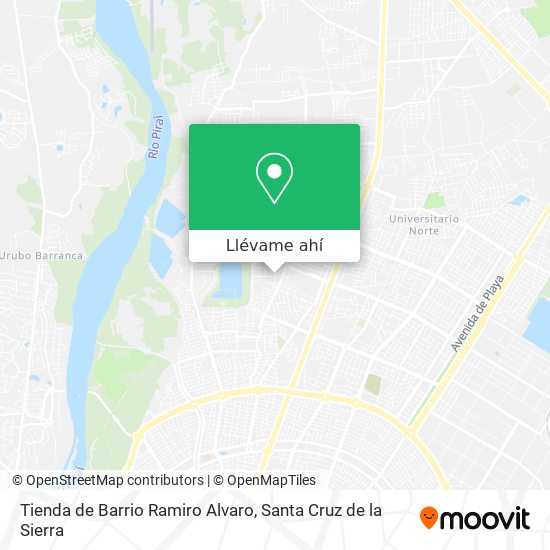 Mapa de Tienda de Barrio Ramiro Alvaro