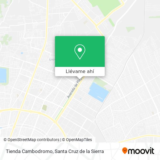 Mapa de Tienda Cambodromo