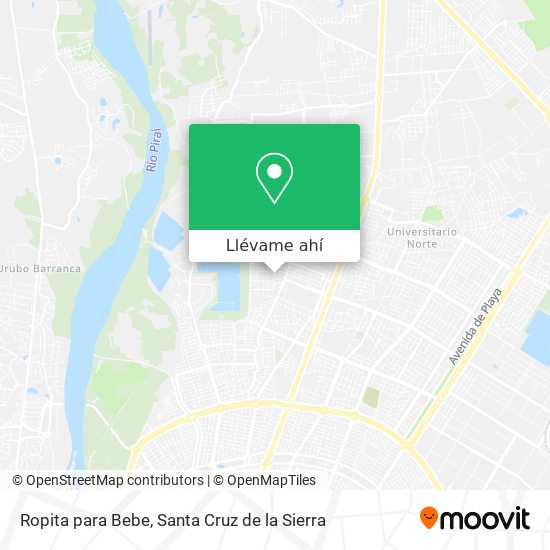 Mapa de Ropita para Bebe