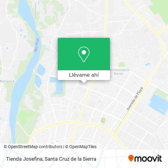 Mapa de Tienda Josefina