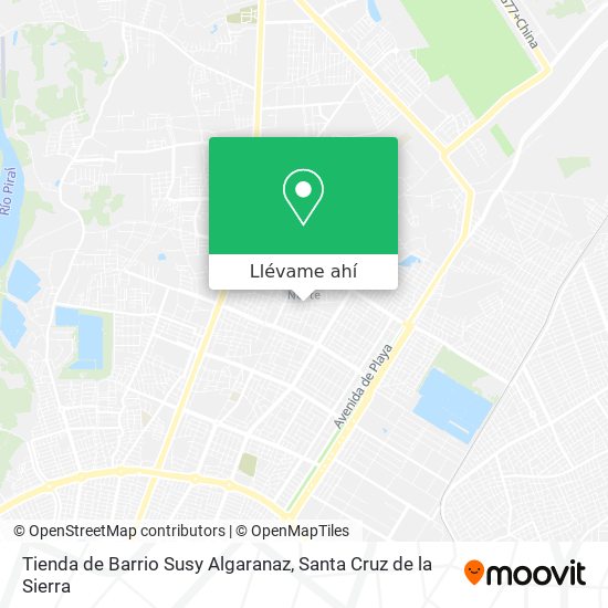 Mapa de Tienda de Barrio Susy Algaranaz