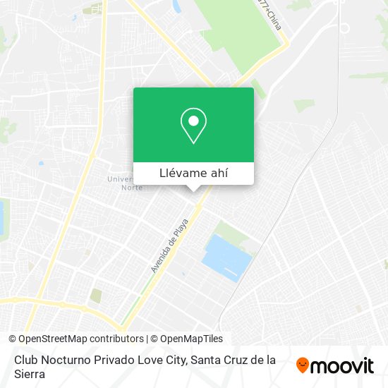 Mapa de Club Nocturno Privado Love City