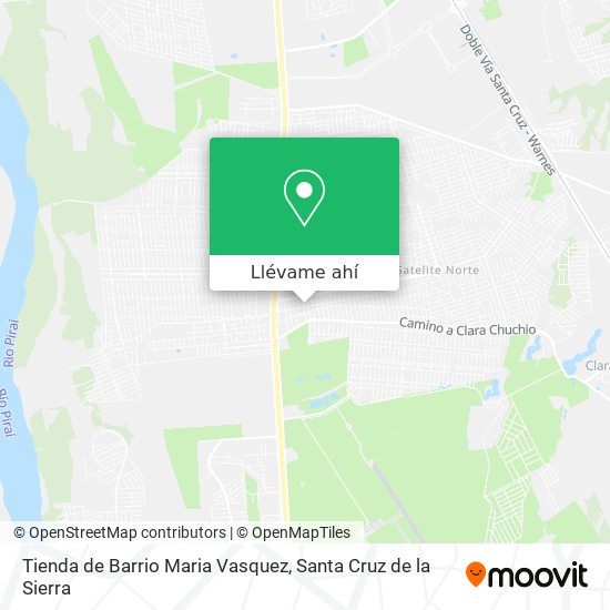 Mapa de Tienda de Barrio Maria Vasquez