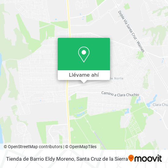 Mapa de Tienda de Barrio Eldy Moreno