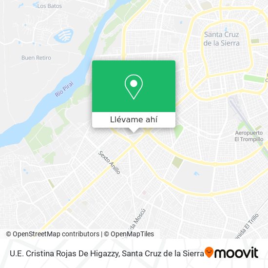 Mapa de U.E. Cristina Rojas De Higazzy
