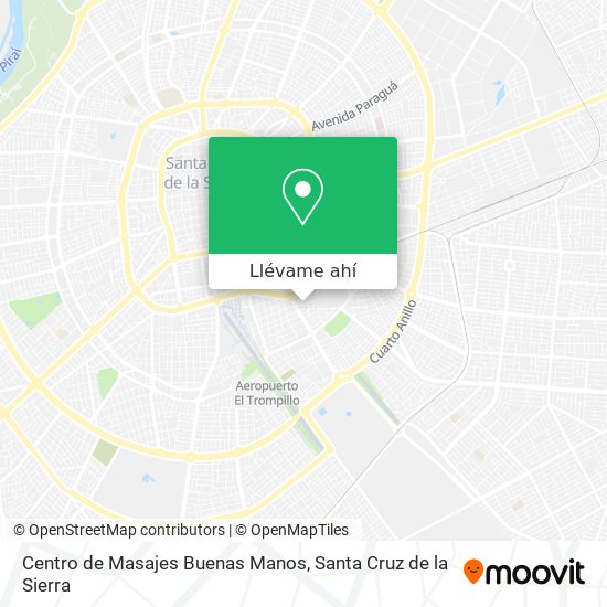 Mapa de Centro de Masajes Buenas Manos