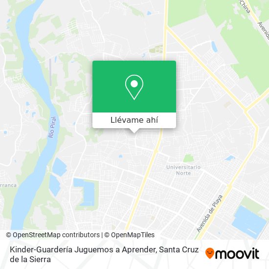 Mapa de Kinder-Guardería Juguemos a Aprender