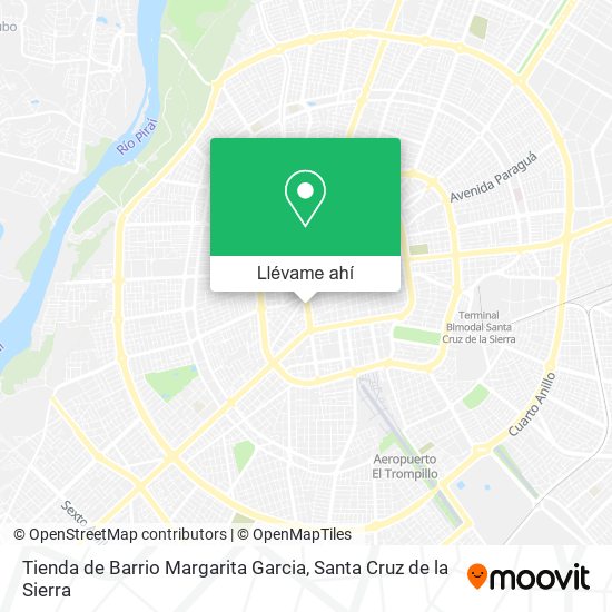 Mapa de Tienda de Barrio Margarita Garcia