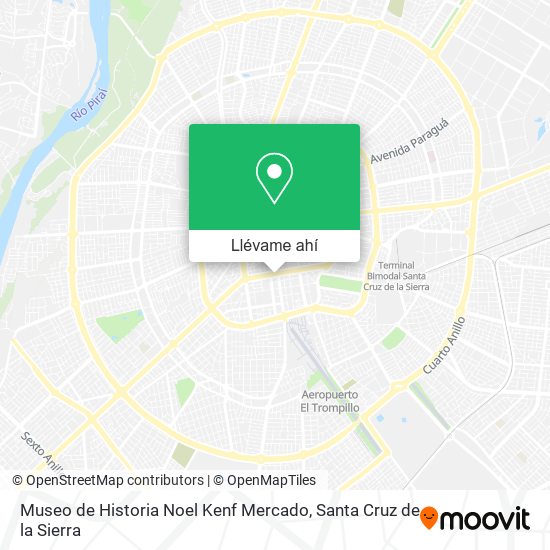 Mapa de Museo de Historia Noel Kenf Mercado